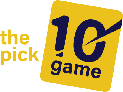 The pick10 game Logo